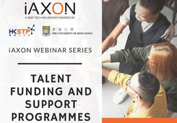 iAXON Webinar Series: Talent Funding and Support Programmes 