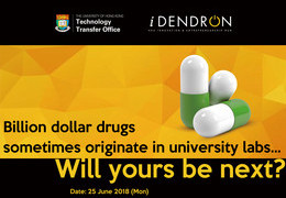 Billion dollar drugs sometimes originate in university labs... Will yours be next?