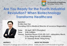 Are You Ready for the Fourth Industrial Revolution? When Biotechnology Transforms Healthcare