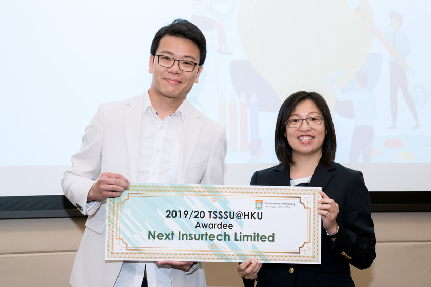 25 HKU start-up companies receive funding from TSSSU@HKU and iDendron Incubation Programme launches gallery photo 27