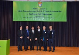 Public Lecture : Open Innovation and Public-Private Partnerships
