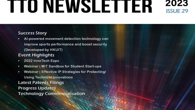 TTO e-Newsletter TechXfer Issue 29 2022