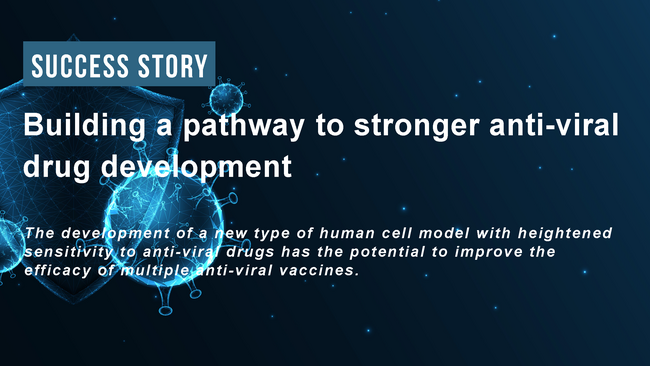 Success Story - Building a pathway to stronger anti-viral drug development  | Issue Oct 2023